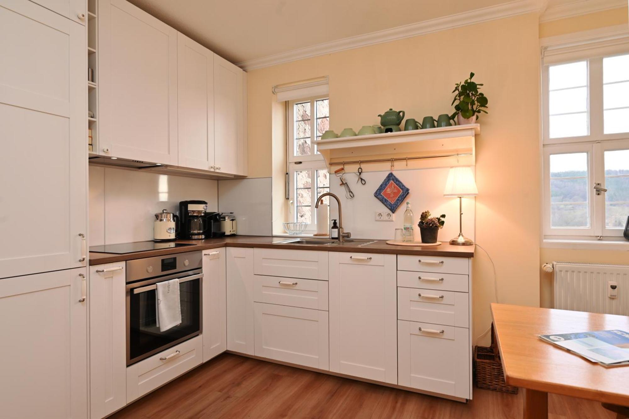 Graefin Amalia - Elegantes Apartment In Der Historischen Hinterburg In Schlitz, 2 Schlafzimmer, Mit Garten, Nahe Fulda Und Bad Hersfeld Ngoại thất bức ảnh