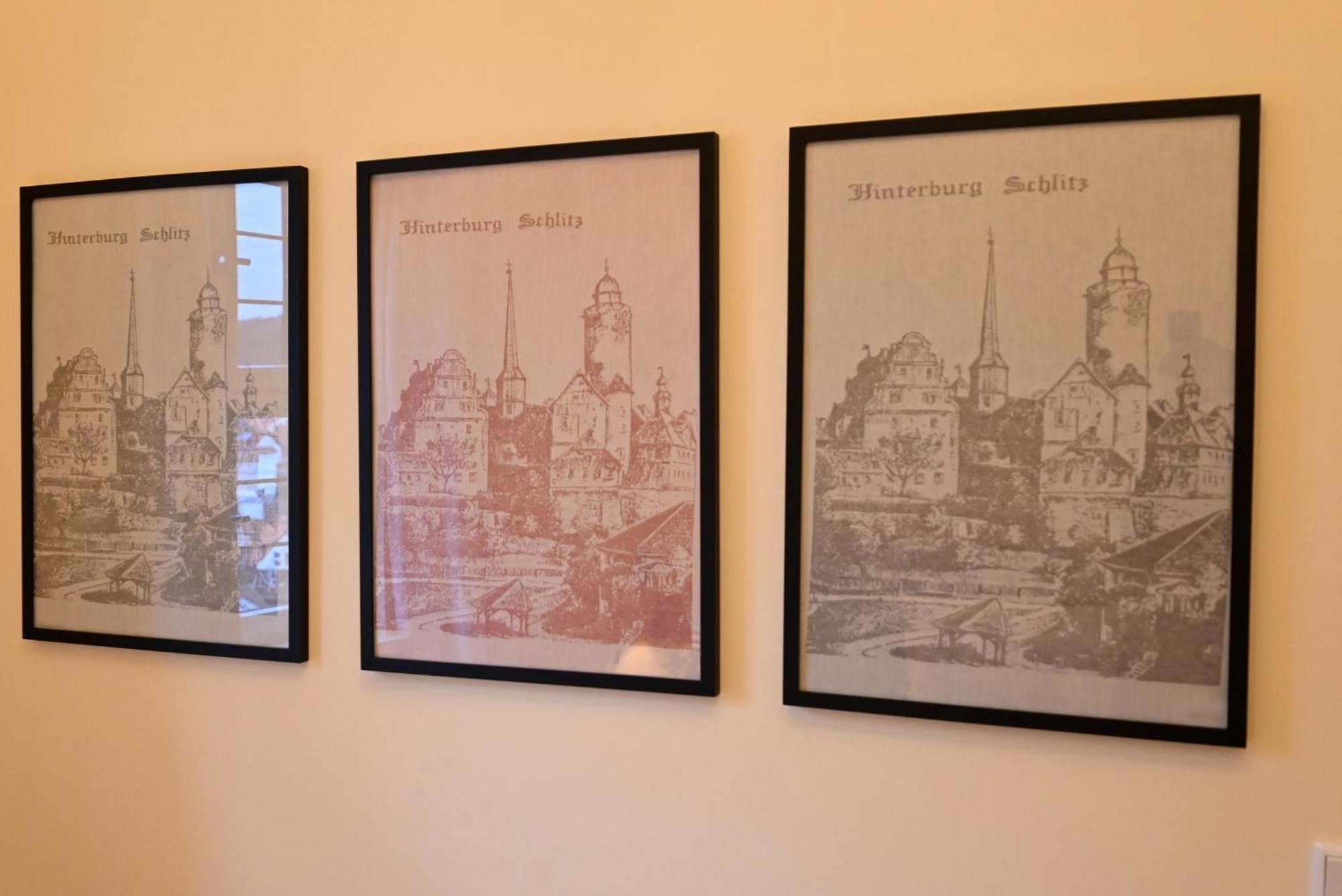 Graefin Amalia - Elegantes Apartment In Der Historischen Hinterburg In Schlitz, 2 Schlafzimmer, Mit Garten, Nahe Fulda Und Bad Hersfeld Ngoại thất bức ảnh